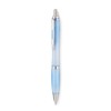 Bolígrafo RIO ecológico para merchandising Color Azul Claro Transparente