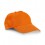 Gorra de béisbol para niños para merchandising Color Naranja