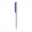 Bolígrafo de plástico reciclado Tinta azul promocional Color Azul