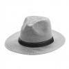 Sombrero Hindyp para campañas publicitarias Color Gris con cinta negra