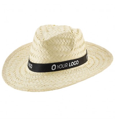 Sombrero de Paja Natural para Personalizar