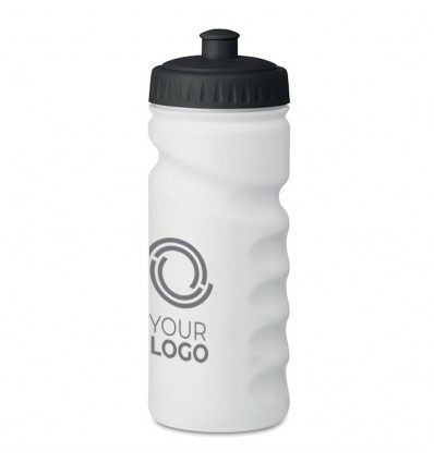 Botella de deporte de plástico opaco - 500ml