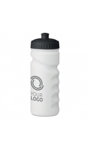 Botella de deporte de plástico opaco - 500ml