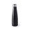 Botella de acero inoxidable en colores mate de 630 ml personalizada Color Negro