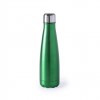 Botella de acero inoxidable en colores mate de 630 ml para eventos Color Verde