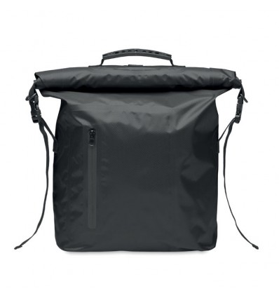 Mochila impermeable rolltop de 30L personalizada Color Negro