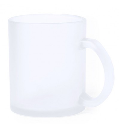 Taza de cristal translúcido para sublimar - 350 ml personalizada Color Transparente