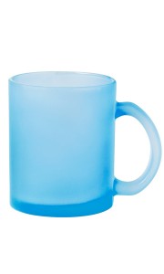 Taza de cristal de color mate para sublimar - 350 ml