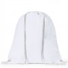 Mochila saco de non-woven con esquinas reforzadas para eventos Color Blanco