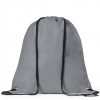 Mochila saco de non-woven con esquinas reforzadas económica Color Gris