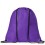 Mochila saco de non-woven con esquinas reforzadas publicitaria Color Morado