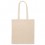 Bolsa de polialgodón 130 gr/m² con asas largas barata Color Beige