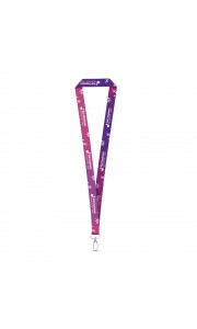 Lanyard para sublimación con mosquetón ovalado