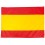 Bandera de España con logo para balcón personalizada Color España