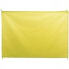 Bandera de colores de 100 x 70 cm para eventos Color Amarillo