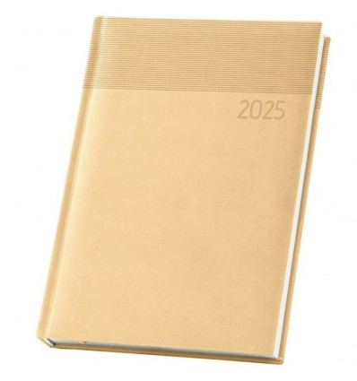 Agenda Promocional 2025 Carroll Dia A5 para regalar Color Beige