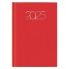 Agenda publicitaria 2025 Premium Dia A5 con logo personalizado Color Rojo