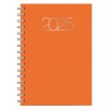 Agenda promocional wire'o 2025 Premium Dia A5 para empresas Color Naranja