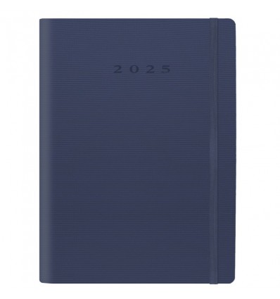 Agenda promocional wire'o 2025 Tellaro Día B5 personalizada Color Azul