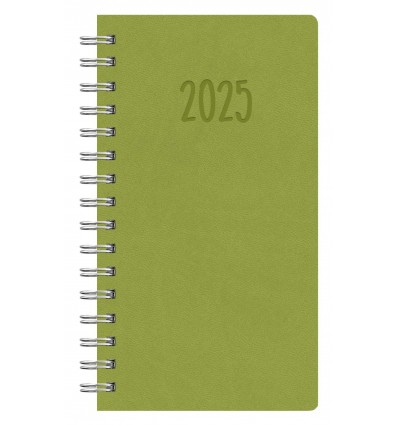 Agenda publicitaria de bolsillo 2025 Tucson Flex B5 personalizada Color Verde