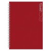 Agenda personalizada wire'o 2025 Positano Semana B5 promocional Color Rojo