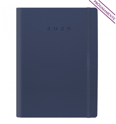 Agenda publicitaria wire'o 2025 Tellaro Semana B5 personalizada Color Azul