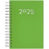 Agenda wire'o barata 2025 Witrex Dia A5 para publicidad Color Verde