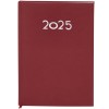 Agenda económica 2025 Bultman Dia B5 para empresas Color Rojo