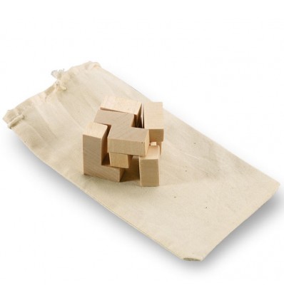 Puzzle de 7 Piezas de Madera Color Madera