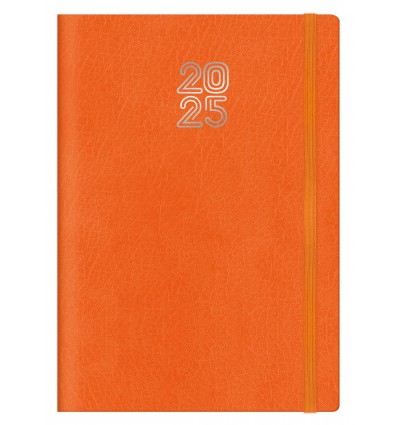 Agenda publicitaria 2025 Impruneta Semana B5 personalizada Color Naranja