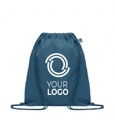 Bolsa de cuerdas de algodón orgánico con tu logo