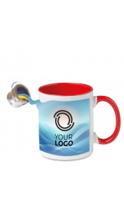 Taza para Sublimación con Interior de Color 300ml