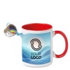 Taza para Sublimación con Interior de Color 300ml con tu logo