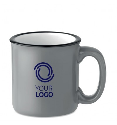 Taza de Cerámica Vintage 240ml con tu logo