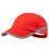 Gorra de algodón con tira reflectante 5 paneles personalizada Color Rojo