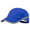 Gorra de algodón con tira reflectante 5 paneles publicitaria Color Azul