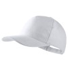 Gorra 100% algodón peinado de 5 paneles publicitaria Color Blanco