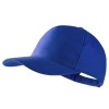 Gorra 100% algodón peinado de 5 paneles personalizada Color Azul