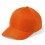 Gorra en microfibra y poliéster de 5 paneles publicitaria Color Naranja