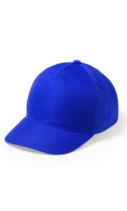 Gorra en microfibra y poliéster de 5 paneles