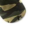 Gorra de camuflaje en algodón y poliéster 5 paneles - Vista de la visera