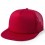 Gorra con visera plana y parte trasera en redecilla 5 paneles para empresas Color Rojo