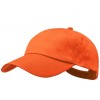 Gorra 100% algodón de 5 paneles para personalizar Color Naranja