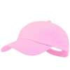 Gorra 100% algodón de 5 paneles para regalo publicitario Color Rosa