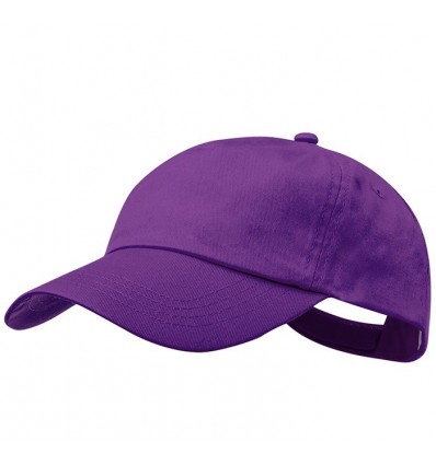 Gorra 100% algodón de 5 paneles para regalar Color Morado