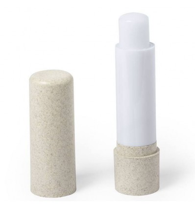 Bálsamo labial con estuche de fibra de bambú personalizado Color Natural