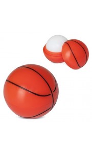 Bálsamo labial con forma de balón de baloncesto