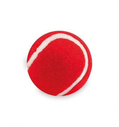 Pelota de goma forrada para perros barata Color Rojo