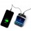 Lapicero con luz y soporte cargador inalámbrico de 15W con 2 salidas usb superiores