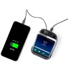 Lapicero con luz y soporte cargador inalámbrico de 15W con 2 salidas usb superiores